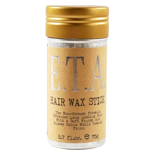 Ebin York E.T.A. Hair Wax Stick - Non-Greasy Formula With Deep Nourishment Smooth Silky Texture And Tames Frizz Ideal For All Hair Styling Needs Clear