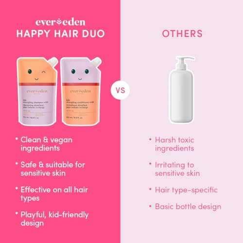 Evereden Kids Conditioner Detangler 6.7 Fl Oz. Children'S Haircare Non-Toxic Conditioning For Silky Smooth Hair