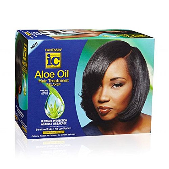 Fantasia Aloe Oil Hair Treatment Relaxer Super