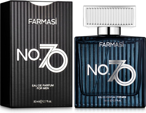 Farmasi No.70 Eau De Parfum For Men 80 Ml./2.7Floz. - Bold And Sophisticated