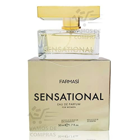 Farmasi Women'S Eau De Parfum Sensational 50Ml/1.69Floz - Captivating And Elegant Fragrance For Modern Women - Long-Lasting Floral And Sophisticated Scent For Daily Wear