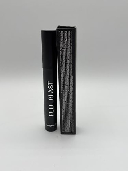 Farmasi Mascara Full Blast Volume 10Ml/0.34Floz - Extreme Volume Mascara Lengthening Mascara Intense Black Mascara Smudge-Proof Mascara Long-Lasting Formula Daily Wear Mascara Bold Lashes