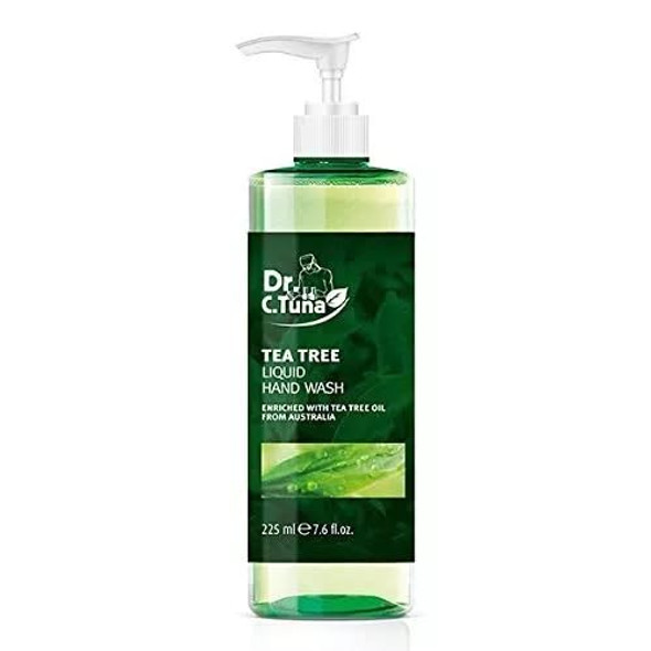 Farmasi Tea Tree Liquid Soap 225 Ml / 7.6 Fl Oz – Antibacterial Hand & Body Cleanser With Tea Tree Oil – Refreshing Gentle Wash For Daily Use – Purifying Soothing & Revitalizing Light Foaming Gel