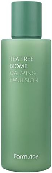 Farmstay Teatree Biome Calming Emulsion -Daily Hydrating Face Moisturizerkorean Skin Carecalming And Soothing For Sensitive Skinstrengthen Skin Barrierfor Women&Menteenagers6.76 Fl.Oz