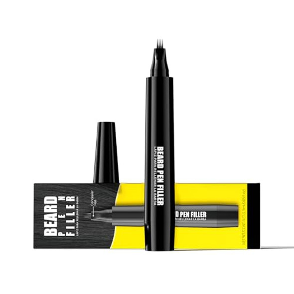 Gowwim Waterproof And Sweatproof Beard Pen Precisely Fills In Beard Gaps To Create A Thick And Lush Beard Effect Suitable For All Beards