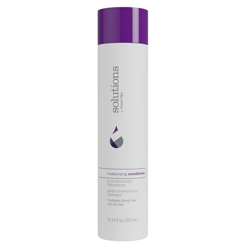 Great Clips Solutions Moisturizing Conditioner 10Oz Repairs & Softens Damaged Hair For Dry Coarse Or Curly Hair