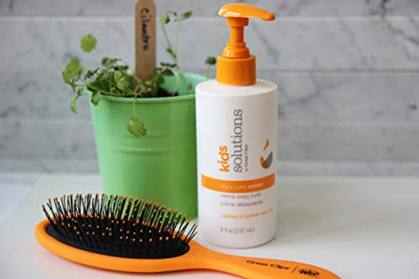 Great Clips Solutions Kid'S Crazy Curls Cream 8Oz Defines Curls & Smoothes Frizzy Hair Recommended For Children Ages 4-10