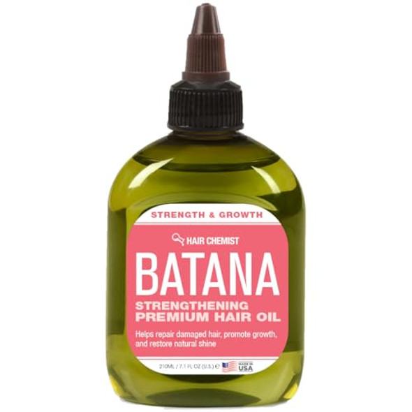 Hair Chemist Batana Strengthening Premium Hair Oil 7.1 Oz. - Batana Hair Oil Nourishing Batana Hair Growth Oil