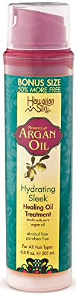 Hawaiian Silky Argan Healing Oil Treatment 6.8 Fl Oz (Pack Of 2)