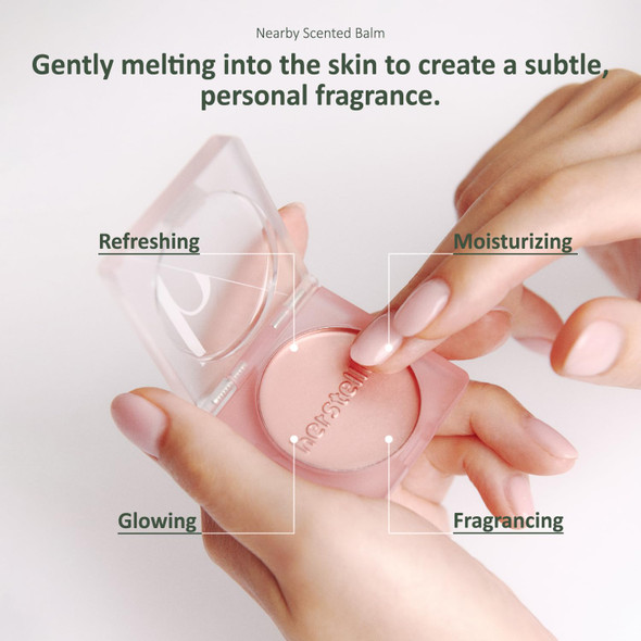 Hersteller Solid Perfume For Women - Nearby Still A Rose Vegan Scented Balm Solid Perfume Rose With Melting Texture Moisturizing Multi-Use Balm For All Skin Types Alcohol- Fragrance