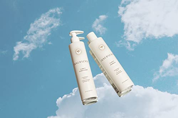 Innersense Organic Beauty - Natural Clear + Calm Hypoallergenic Clarity Hairbath + Conditioner Duo Non-Toxic Cruelty- Haircare (10 Fl Oz 295 Ml)