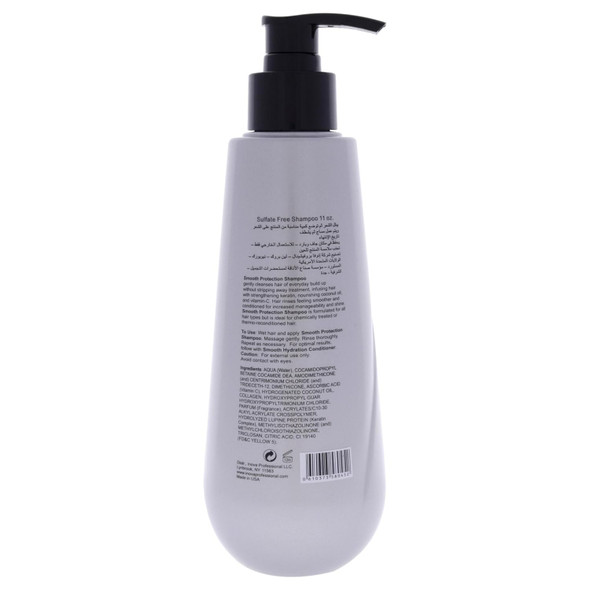 Inova Professional Silk Keratin Smooth Protection Sulfate- Shampoo 11 Fluid Ounce