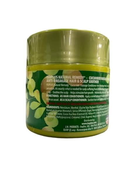 Isoplus Isoplus Natural Remedy Cucumber Massage Conditioner3.75Oz
