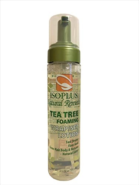 Isoplus Natural Remedy Tea Tree Foaming Wrap/Set Lotion