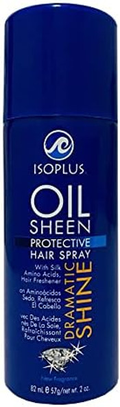 Isoplus Oil Sheen Hair Spray 2 Oz Pack Of 6