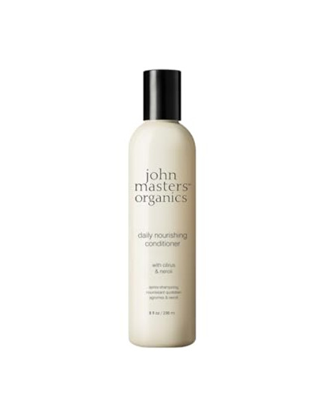 John Masters Organics Daily Nourishing Conditioner With Citrus & Neroli Detangle Frizz Control Oily Scalp Silicone & Paraben 8 Oz