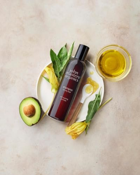 John Masters Organics Shampoo For Dry Hair 16 Oz 70%+ Organic Ingredients Sulfate- Organic Evening Primrose Cruelty-