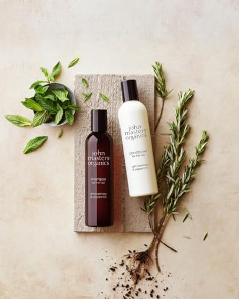 John Masters Shampoo For Fine Hair With Rosemary & Peppermint 8 Oz