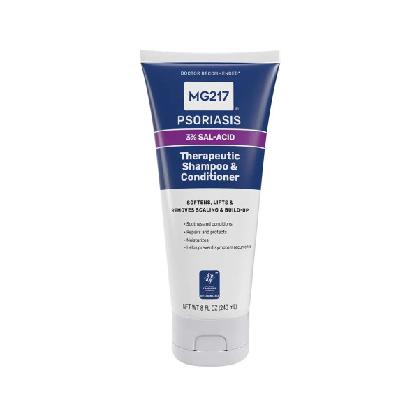 MG217 Therapeutic 3% Salicylic Acid Shampoo and Conditioner, 8 Ounce