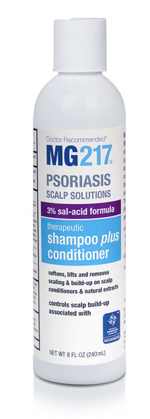 MG217 Therapeutic 3% Salicylic Acid Shampoo and Conditioner, 8 Ounce