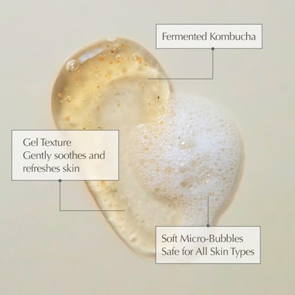 Kaine Kombu Hydrating Daily Cleanser Deep Pore Gentle Face Cleanser For Dry & Sensitive Skin Korean Skin Care 5.46 Fl Oz/155G