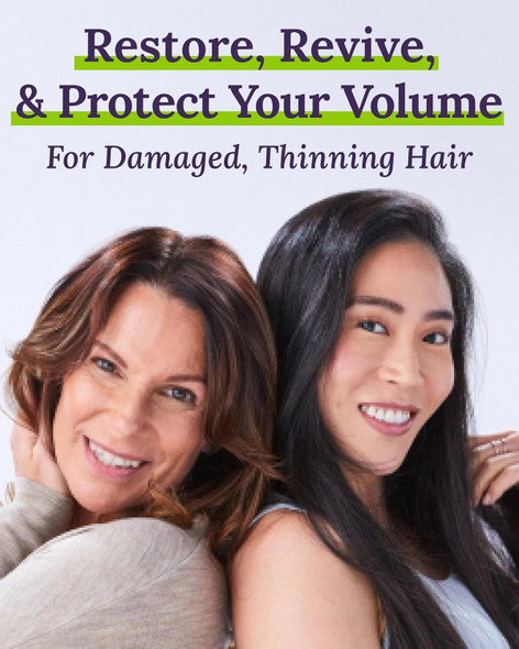 Keranique Damage Control Set For Thinning Hair - Shampoo & Conditioner For Damaged Hair Follicle Booster Serum Lift & Repair Spray - Keratin Enriched Repair Products For Dry Thin Hair - Travel Size