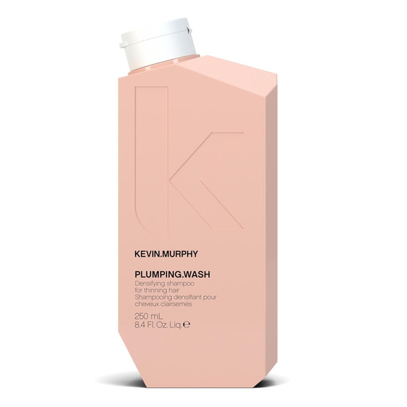Kevin.Murphy Plumping.Wash - Densifying Shampoo For Thinning Hair - For Fine & Aging Hair - Nourishing Hair Care Shampoo - Thickening Effects - 250 Ml / 8.4 Fl Oz