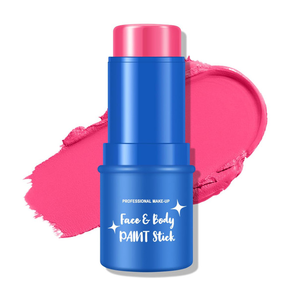 Kyda Black Body Paint Stick Eye Black Stick For Sports Body Paint Stick For Adults And Kids Halloween Skeleton Goths Zombie Cosplay Sfx Makeup Clown Black Stick