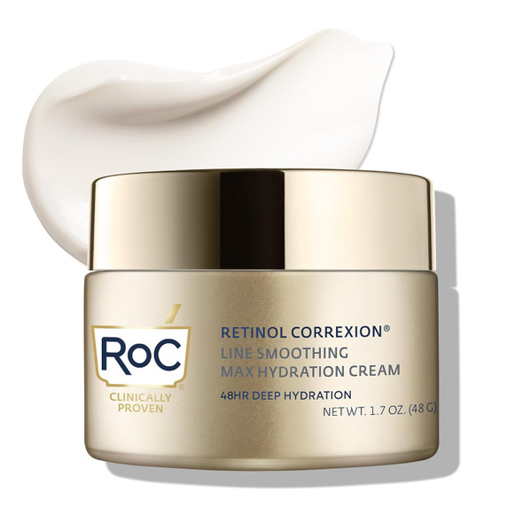 Roc Retinol Correxion Max Daily Hydration Anti Aging Cream with Hyaluronic Acid 1.7 oz