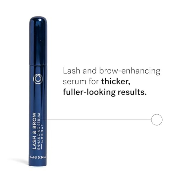 Monat Eye Wonder Lash & Brow Enhancing Serum - Daily Use Serum For Fuller Healthier-Looking Lashes And Brows