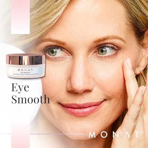 Monat Eye Smooth™ - Rejuvenating & Hydrating Eye Cream With Plant Stem Cells And Plant Derived Squalane 0.5 Fl Oz