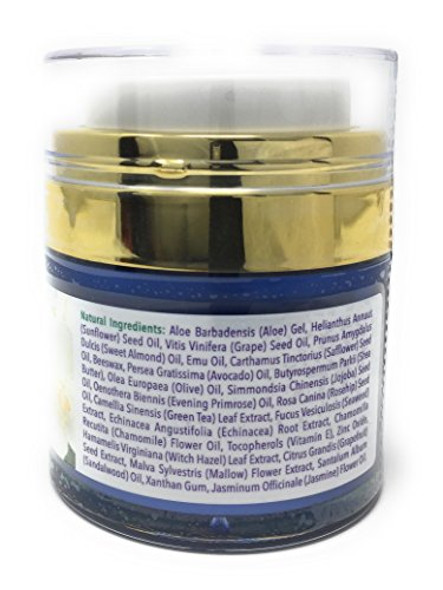 Montana Emu Ranch Absolutely Jasmine Facial Cream 1 Ounce Jar - Anti-Oxidant Formula Enhanced With Pure Emu Oil