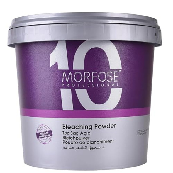 Morfose 10 Hair Bleaching Powder-Blue Up To 7 Tone 35.27 Oz
