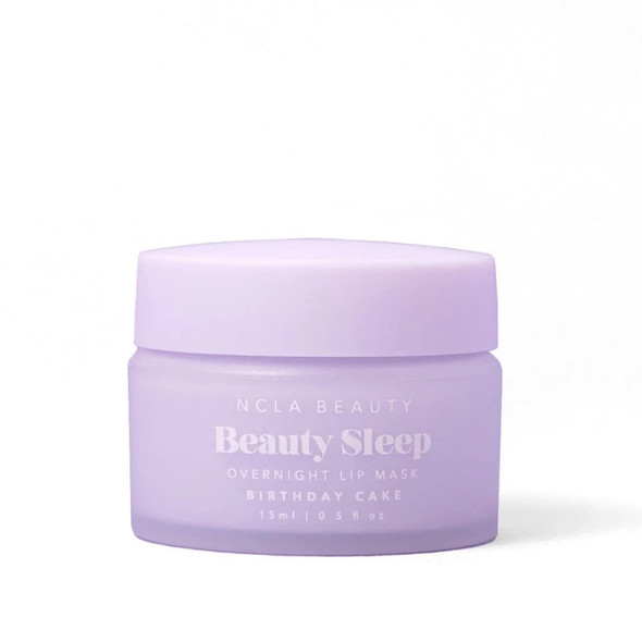 Ncla - Beauty Sleep Overnight Lip Mask Vegan Cruelty- Clean Skincare (Birthday Cake)