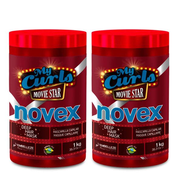 Novex My Curls Movie Star Hair Mask 35Oz (Pack Of 2)