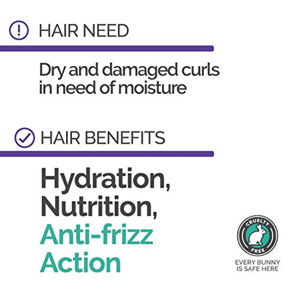 Novex My Curls Super Curly Deep Leave In Conditioner - 35 Oz. - Defines Curls - Controls Volume - Reduces Frizz - Adds Softness - For All Curly Hair Types