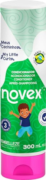 Novex My Little Curls Conditioner - Infused With Aloe Vera & Castor Oil (For All Curls Textures)- Kids Hair Product - Aloe Vera Kid’S Hair (300Ml/10.1Oz)