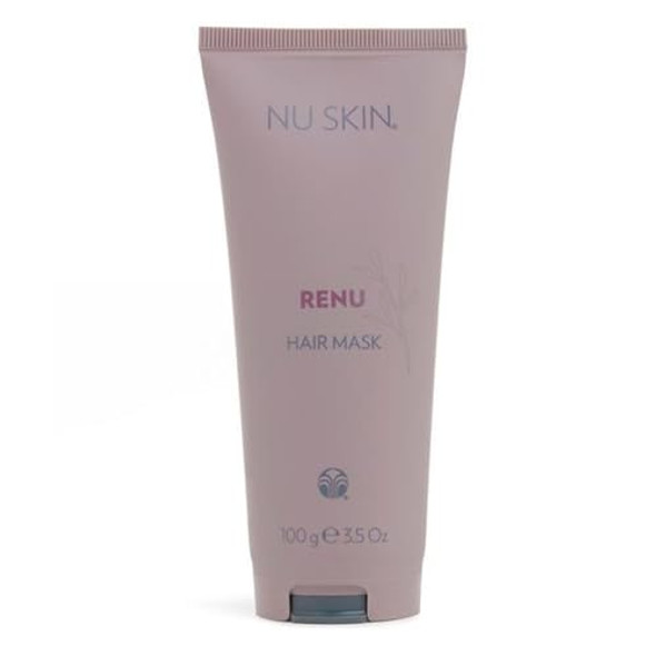 Nu Skin Renu Hair Mask Deep Conditioning Hair Treatment For Softness & Shine Supports Strong Manageable Hair Silicone- Formula With Botanical Extracts 3.5 Oz