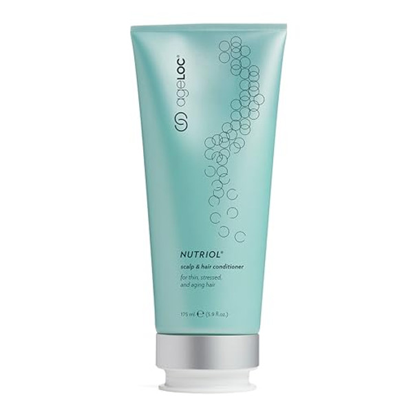 Nu Skin Ageloc Scalp & Hair Conditioner - Nourishing Conditioner For Strong Silky Hair Antioxidant Protein Blend Vitamin E Bca Technology Scalp-To-Root Strength(175 Ml)