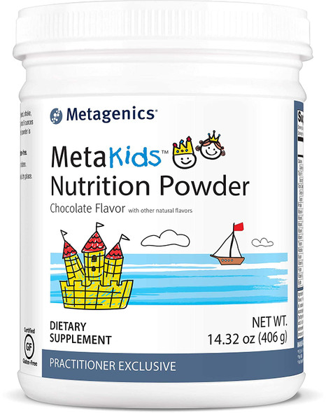 Metagenics MetaKids Nutrition Powder Nutritional Support for Children Health | 14 Servings, Chocolate