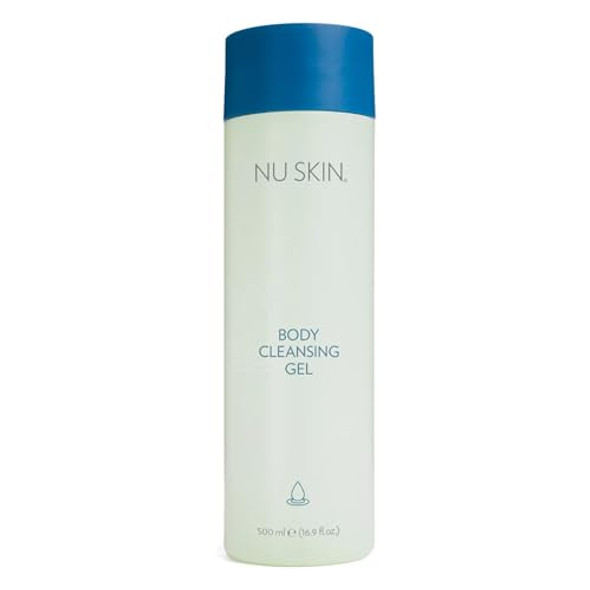 Nu Skin Body Cleansing Gel Gentle Hydrating Wash For All Skin Types Moisturizes Cleanses And Refreshes Skin Luxurious 16.9 Fl Oz Bottle For Daily Use