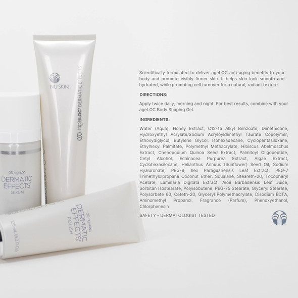 Nu Skin Ageloc Dermatic Effects Body Contouring Lotion