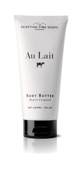 Scottish Fine Soaps Au Lait Milk Body Butter In A Tube 7Oz Tube By Scottish Fine Soaps