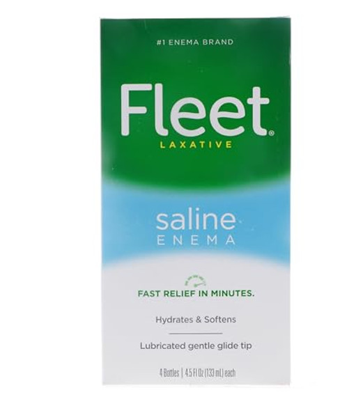 Fleet Saline Enema 4.50 Oz (Pack Of 3)