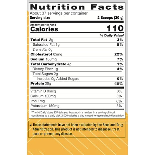 True Athlete Natural Whey Protein - Chocolate 20G Of Protein Per Serving - Probiotics For Digestive Health Hormone (2.5 Pound Powder)