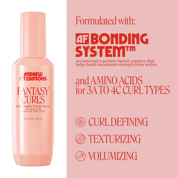 Andrew Fitzsimons Fantasy Curls Curl Amplify Texture Spray - 5.1 oz