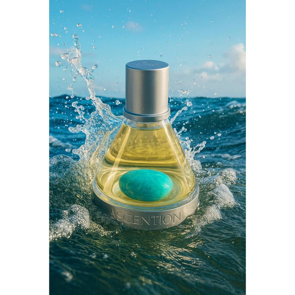 ASCENTION Ascent to Inspire Imbued in Amazonite Eau de Parfum Elixir  1.7oz