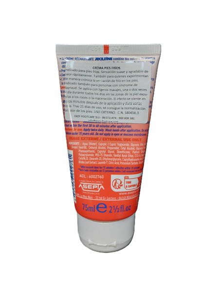 AKILEINE Cold Feet Warming Cream  Warming lotions  Warm feet  Foot Warming  75ml