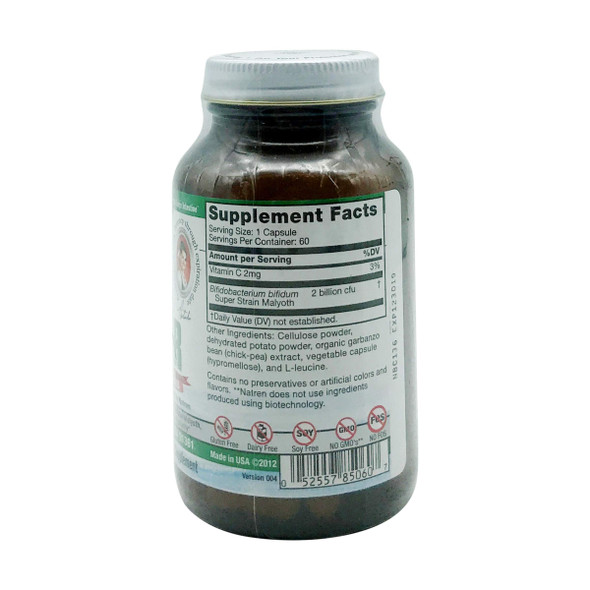 Natren Bifido Factor Dairy Free Capsules 60-Count