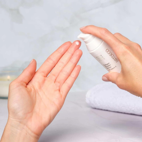 ARTDECO Collagen Booster Serum - Restructuring Serum for Firmer Contours - Combats Signs of Skin Aging like Wrinkles & Loss of Contours - Tighten Your Skin - Facial Skin Care Products - 1.05 Fl Oz